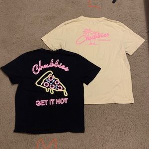 Two chubbies shirts
